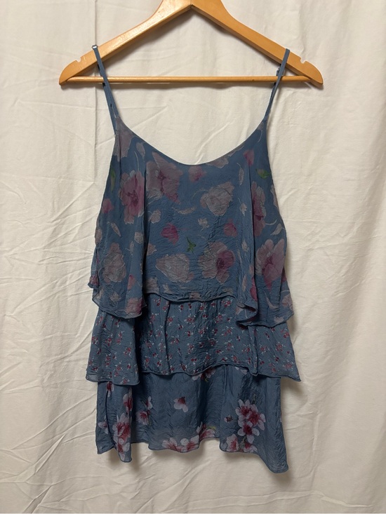 Bella Amore Tops - Bella Amore -made in Italy floral ruffled top